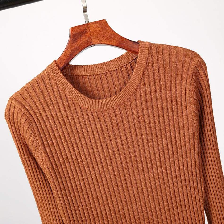 Long Knitted Sweater Dress for Casual Winter Sweater Dress