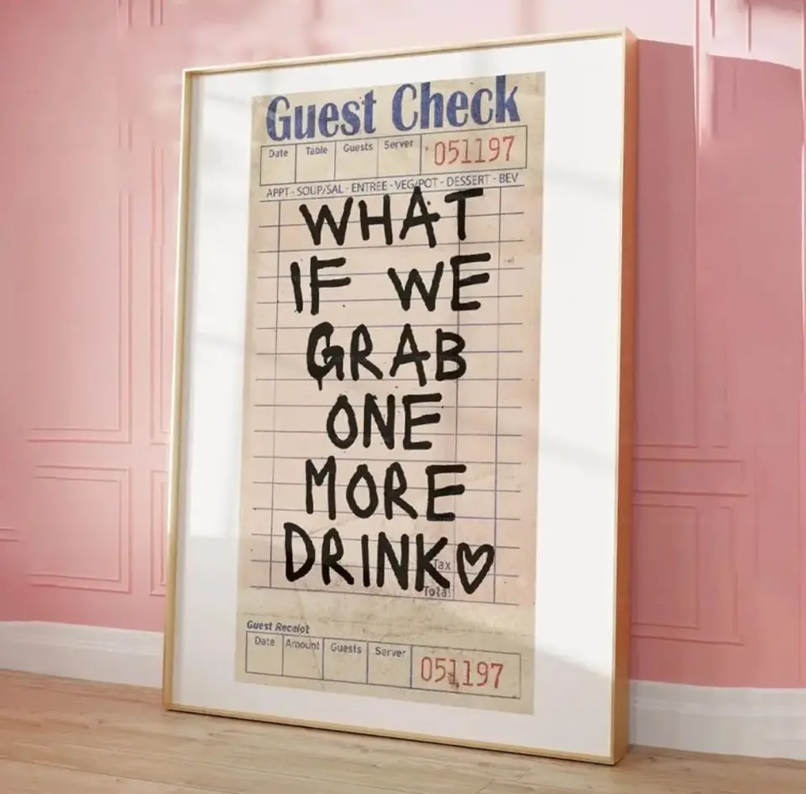 More Amor Wall Poster