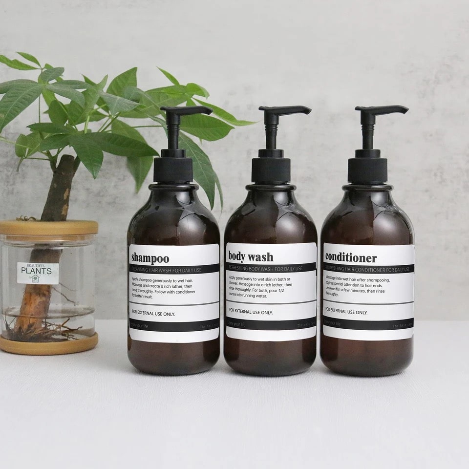 3 Pcs Set Bathroom Dispenser