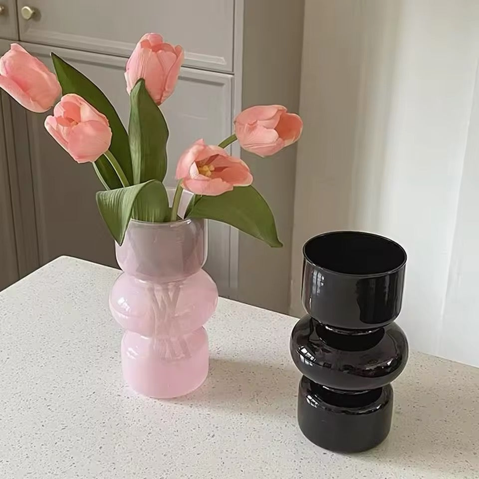 Pink Glass Vase