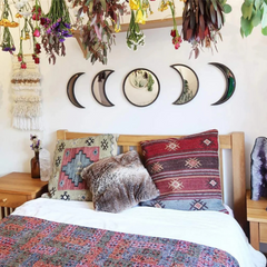 Witchcore Moon Phase Mirror Set