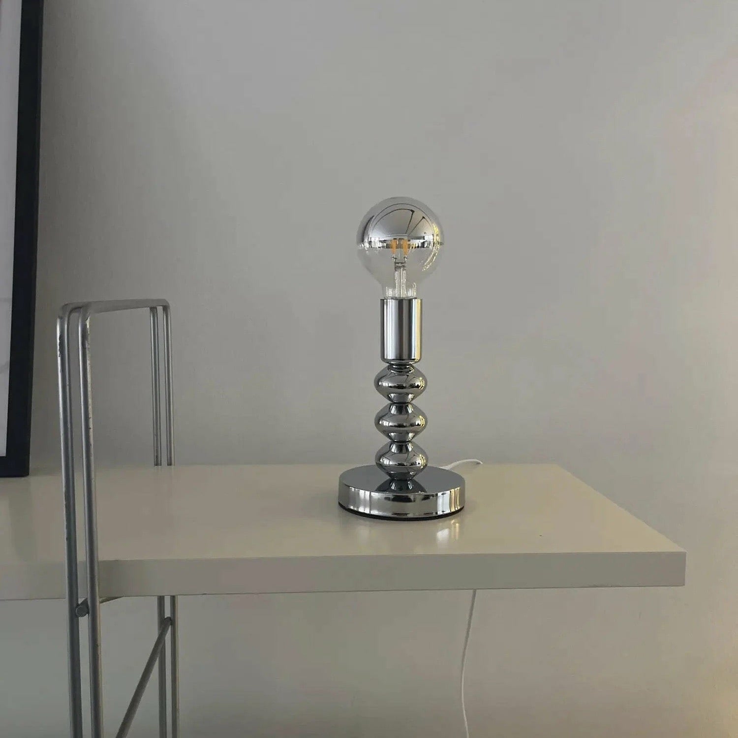 Silver Nordic Lamp
