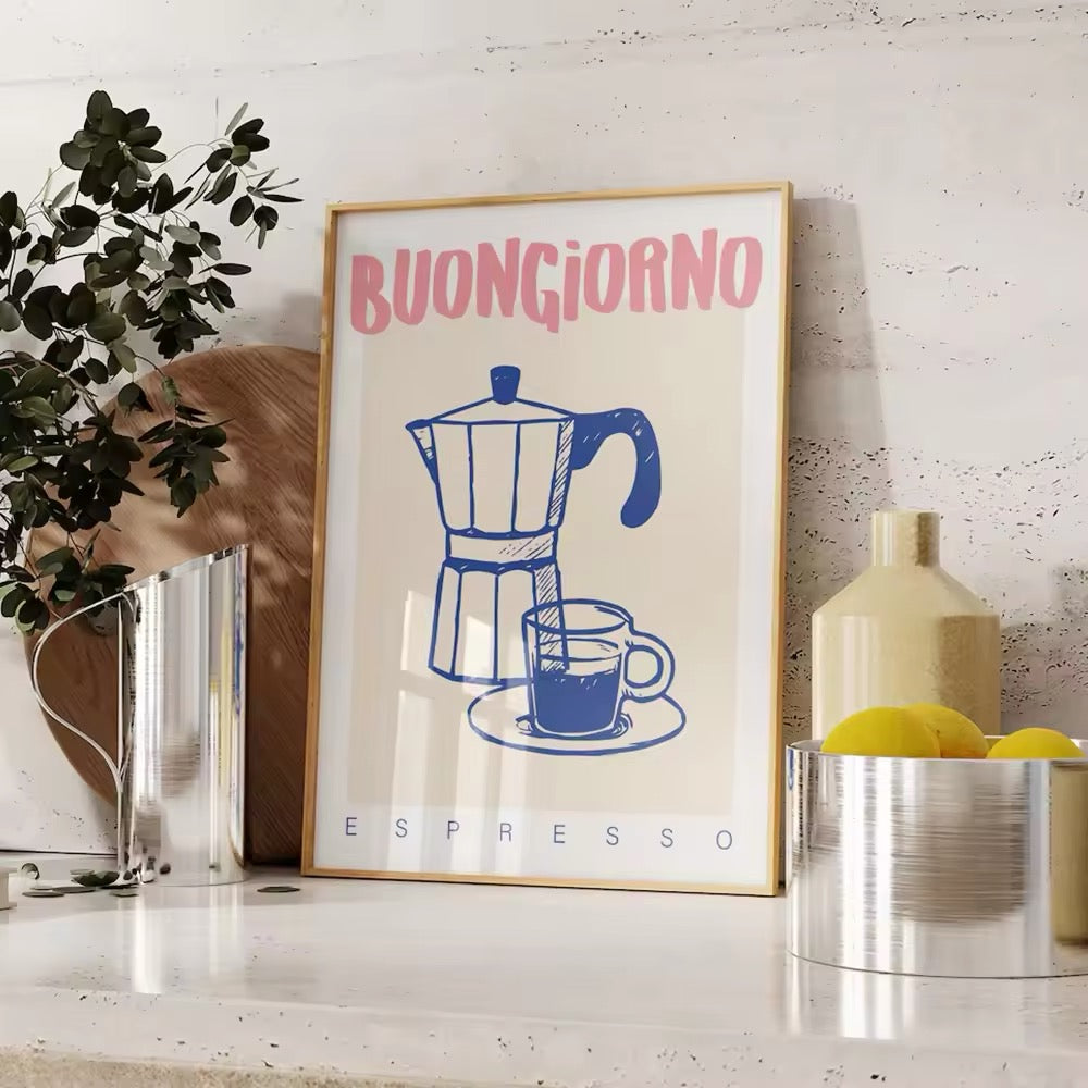 Espresso Wall Art Poster
