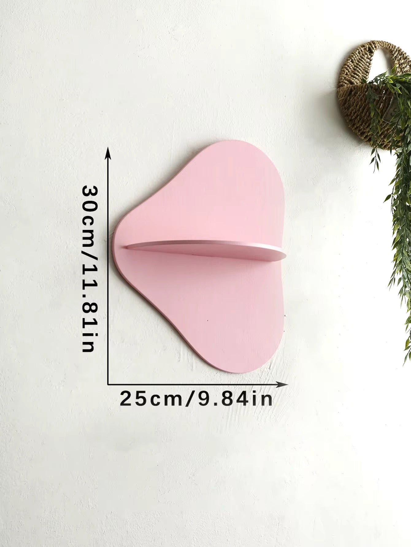 Wooden Floating Wall Shelf