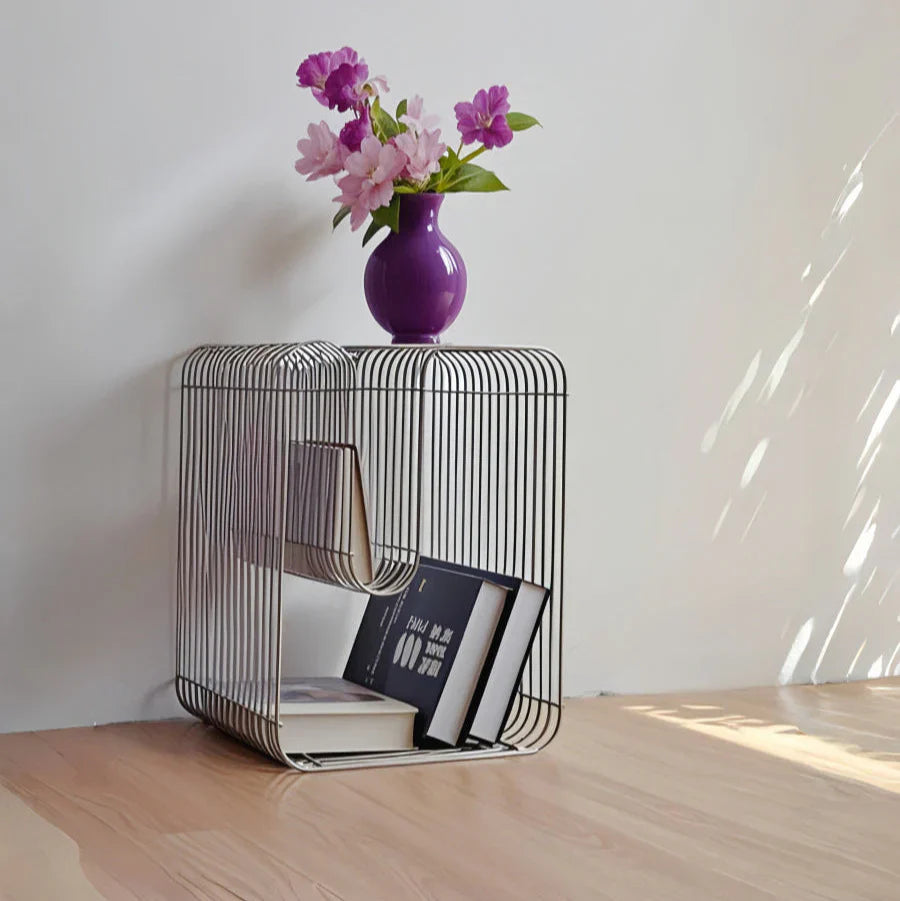 Modern Minimalist Metal Side Table