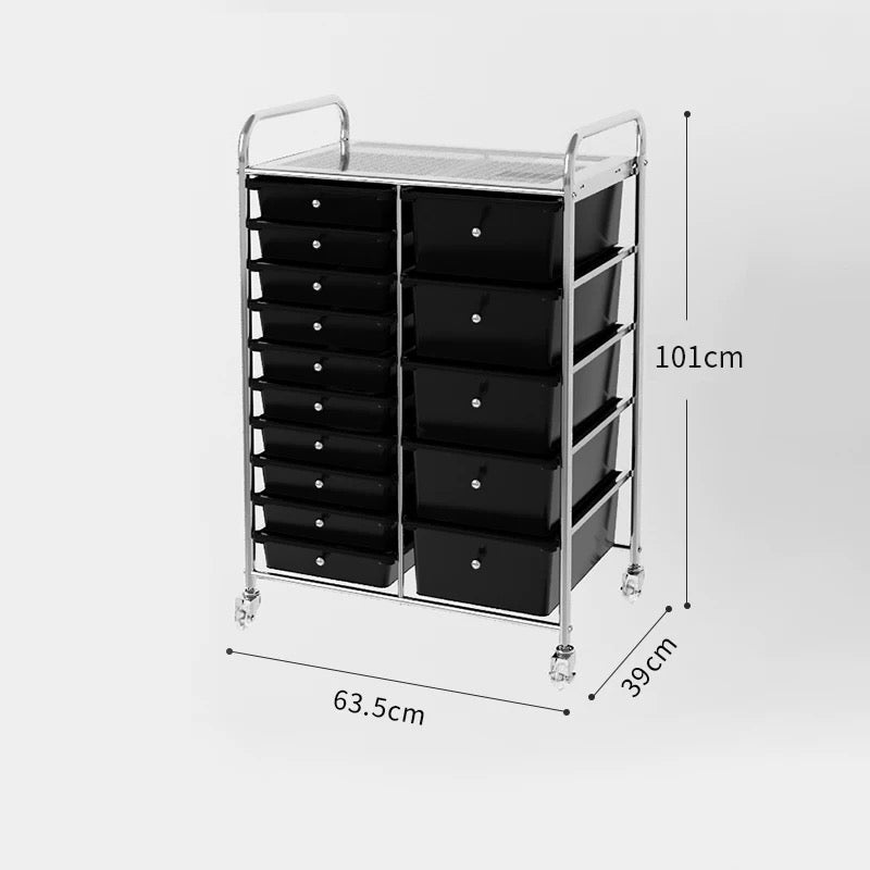 Drawer Rolling Storage Cart