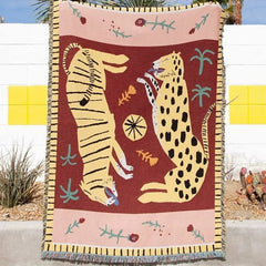 Boho Tiger Tapestry