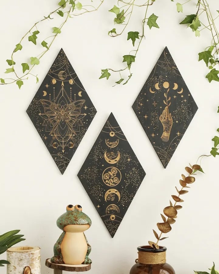 Moon Phase Wall Decor