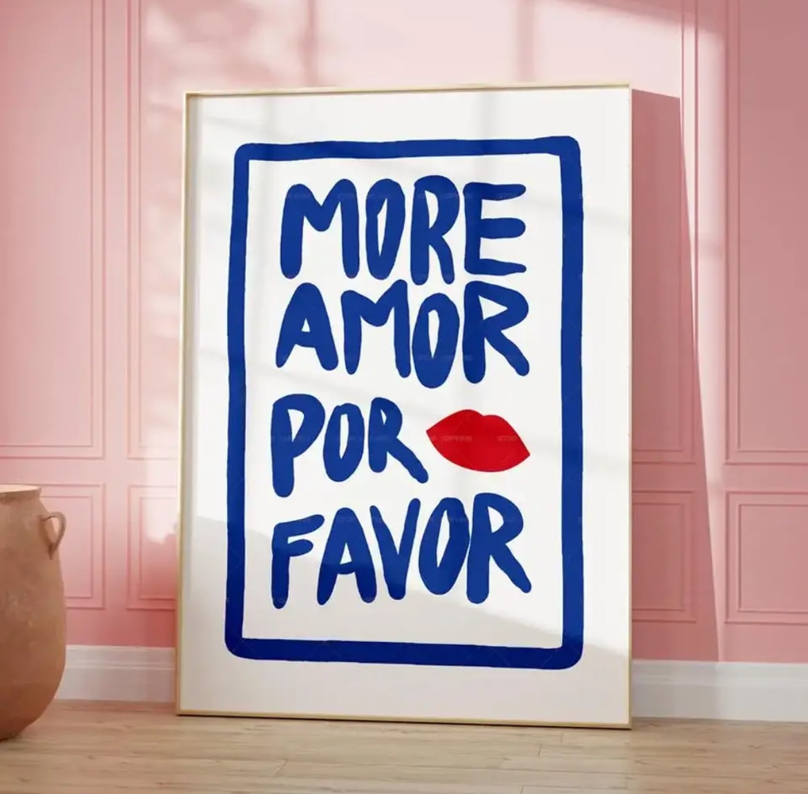 More Amor Wall Poster