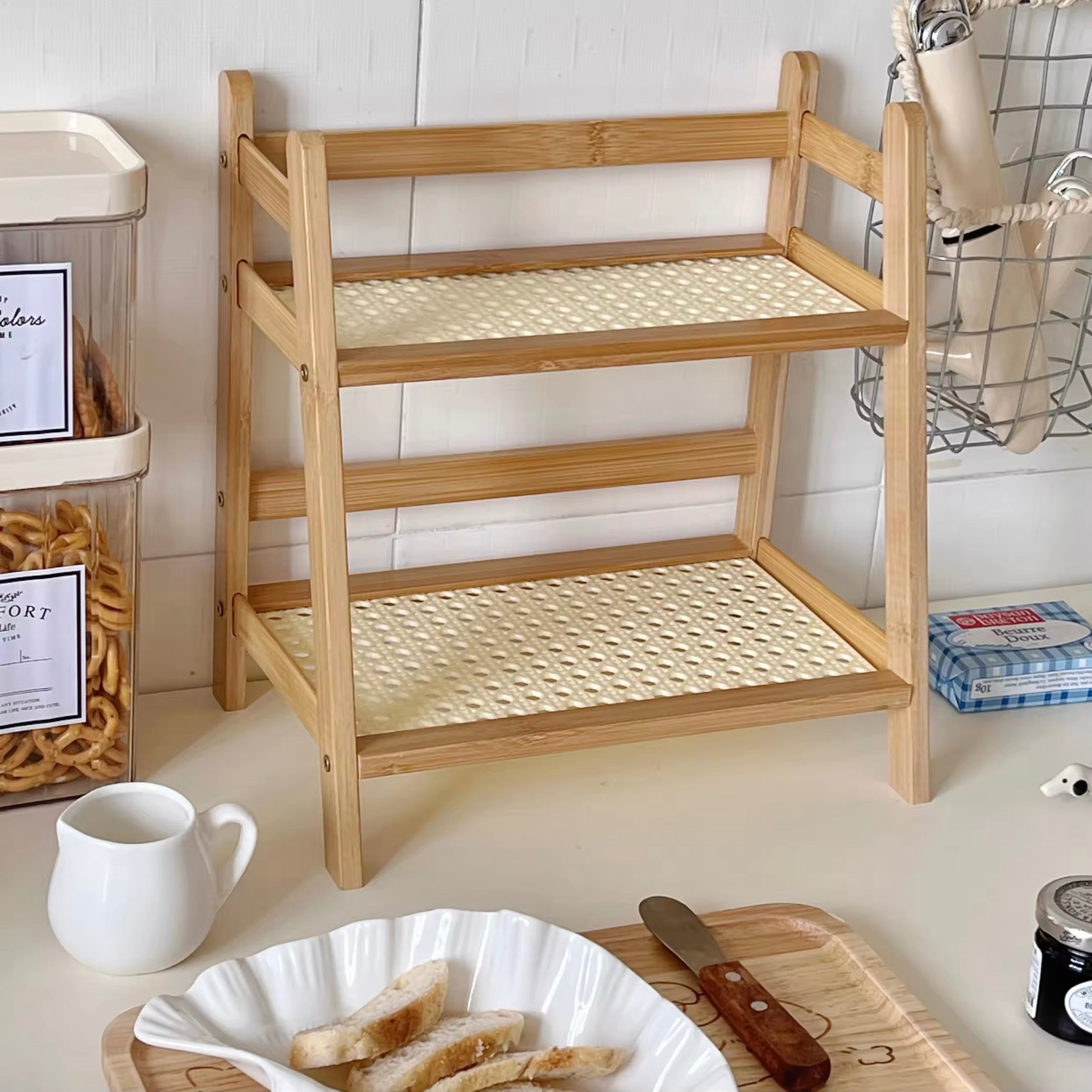Wooden Vanity Shelf