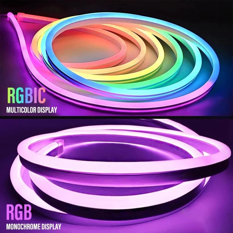 Squiggle Neon LED Lights
