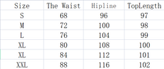 Summer High Waist Casual Cargo Stacked Pants