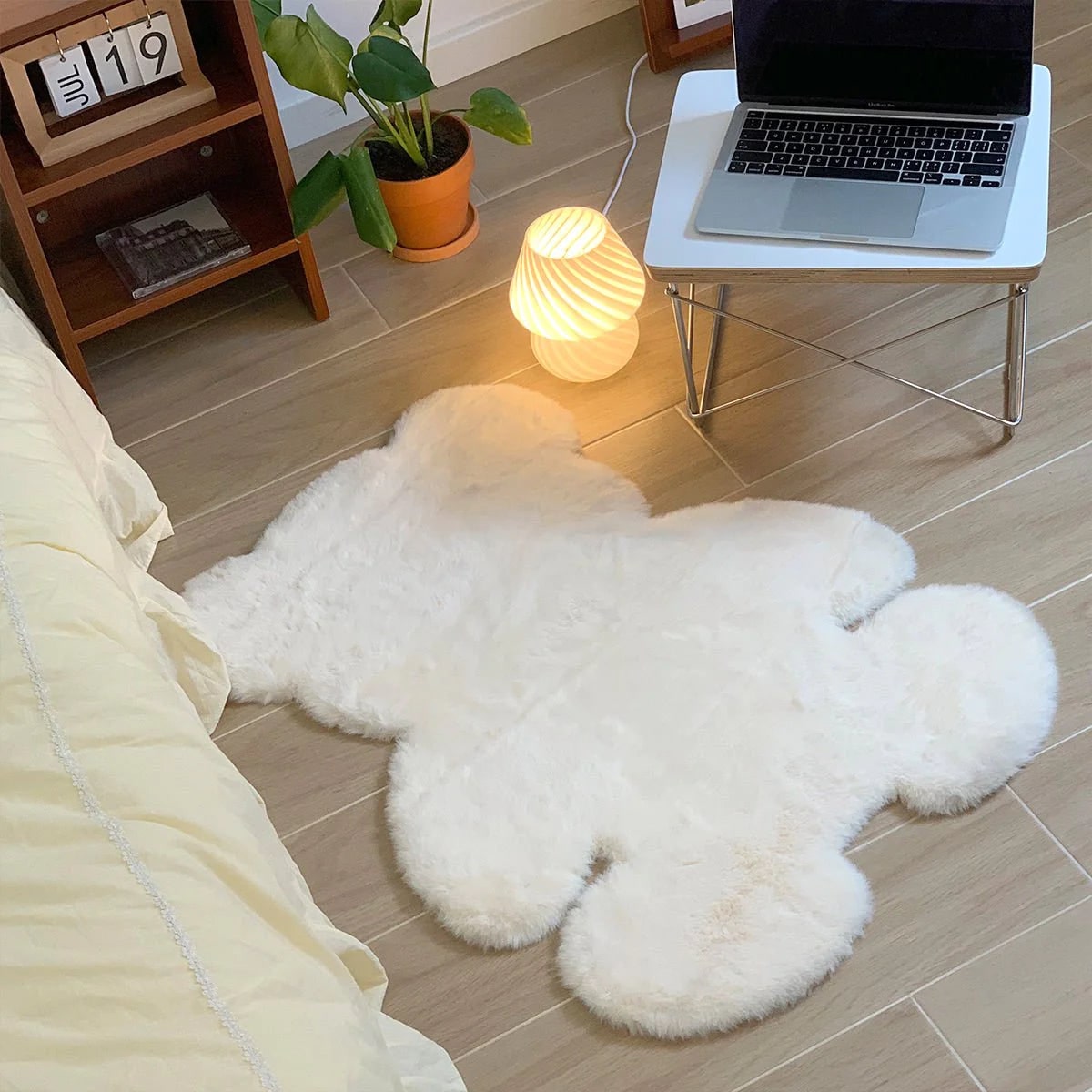Fluffy Bear Rug Mat