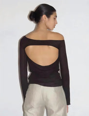 Paloma Wool Spain Vintage Anticlined Shoulder Smock Sweater