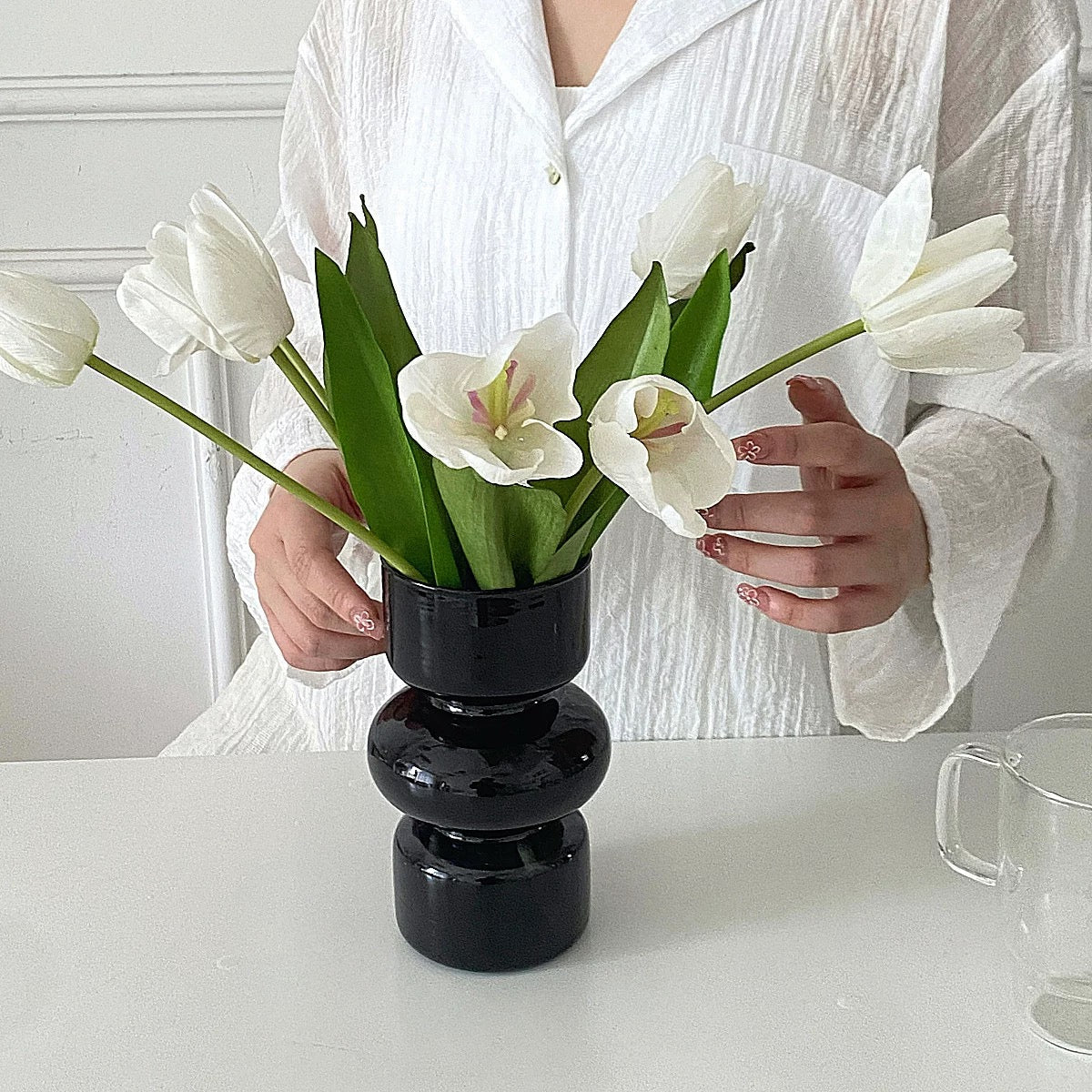 Pink Glass Vase