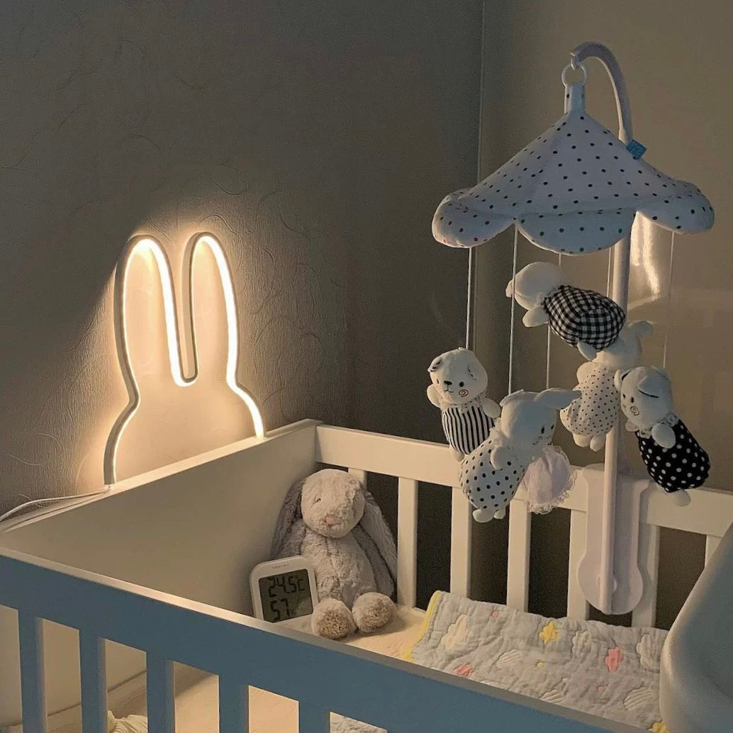 Rabbit Neon LED Night Light