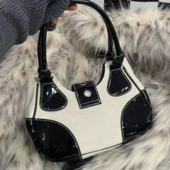 White Goth Y2k Bag