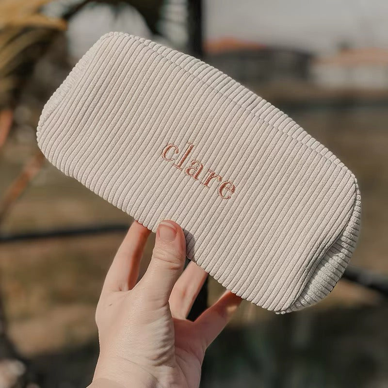 Personalized Cosmetic Bag with Name