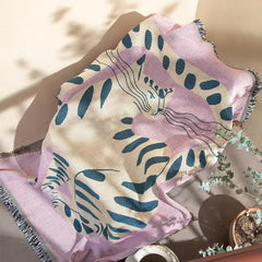 Pink Cat Blanket