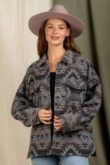 Mikaela Brown Aztec Jacket