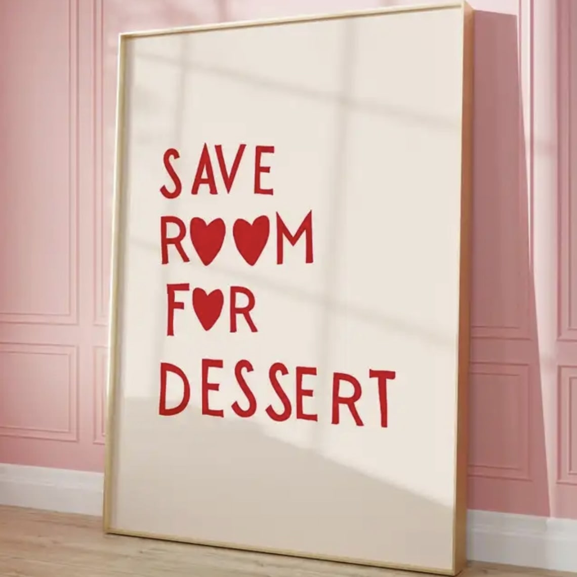 Heart Red Quote Poster
