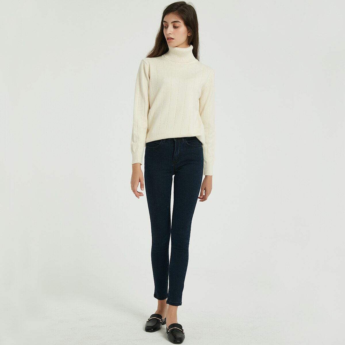 Slim Pencil Jeans Pants