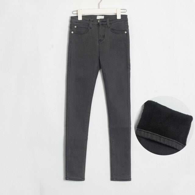 Slim Pencil Jeans Pants