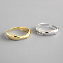 100% 925 Sterling Silver Open Ring