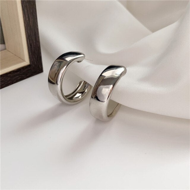 Fashion Metal Elegant Hoop Earring