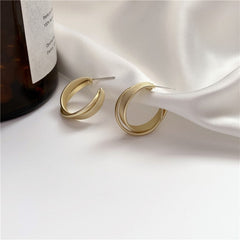 Fashion Metal Elegant Hoop Earring