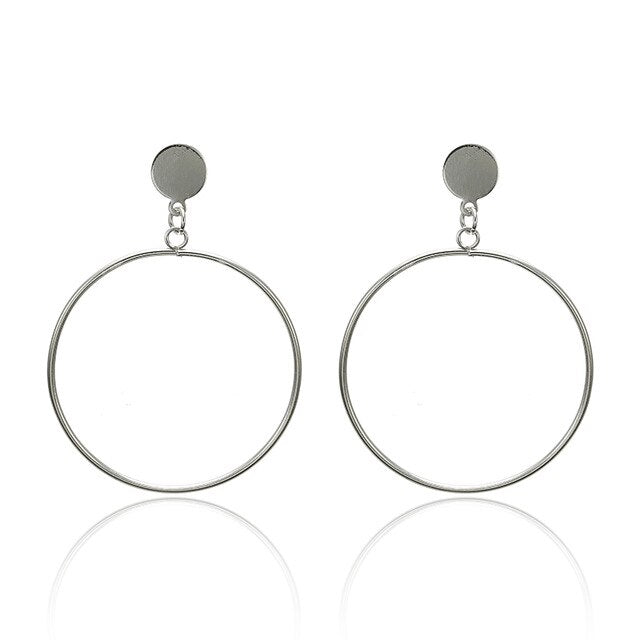 Fashion Metal Elegant Hoop Earring
