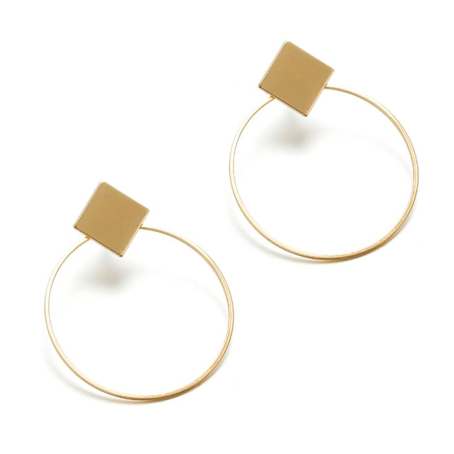 Fashion Metal Elegant Hoop Earring
