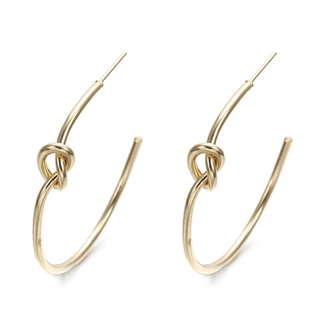 Fashion Metal Elegant Hoop Earring
