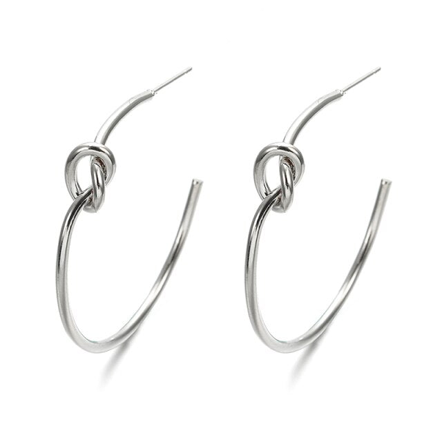 Fashion Metal Elegant Hoop Earring