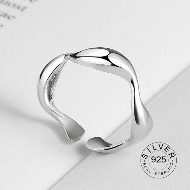 925 Sterling Silver Open Ring
