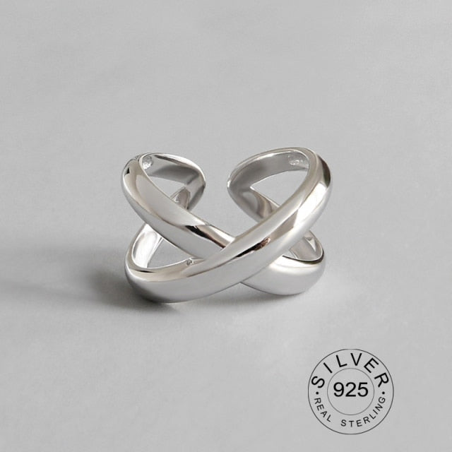 925 Sterling Silver Open Ring