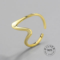 925 Sterling Silver Open Ring