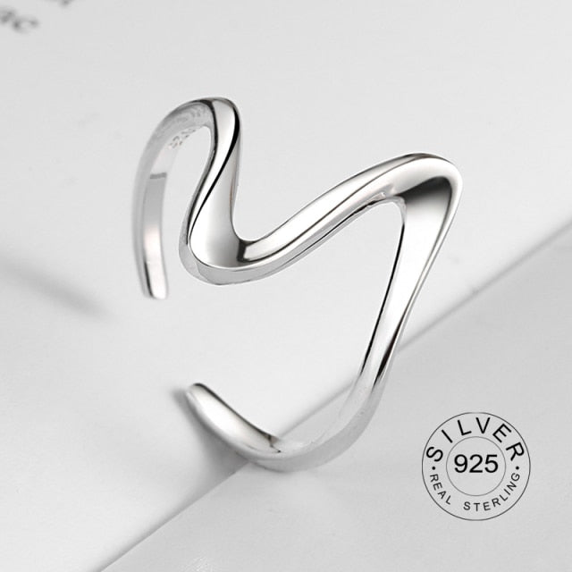 925 Sterling Silver Open Ring