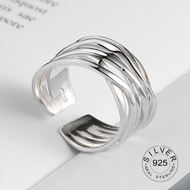 925 Sterling Silver Open Ring