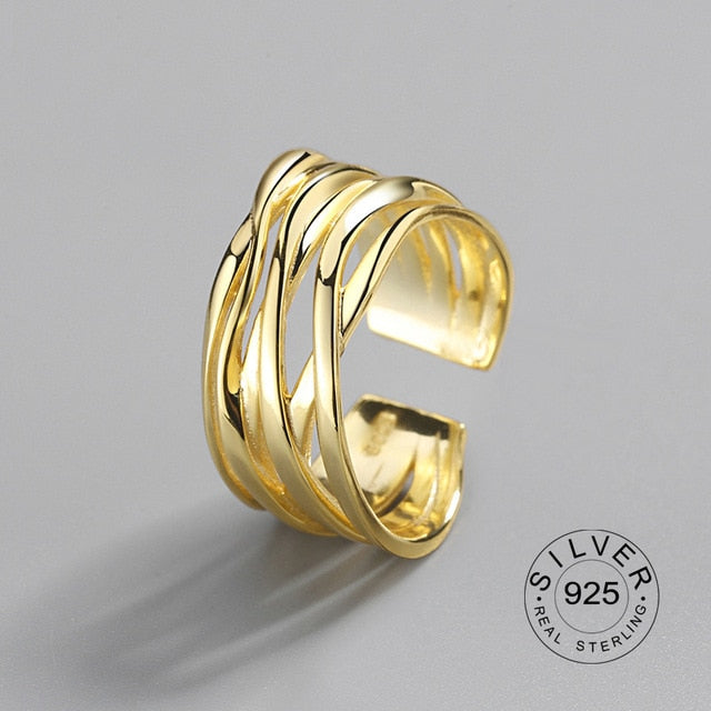 925 Sterling Silver Open Ring