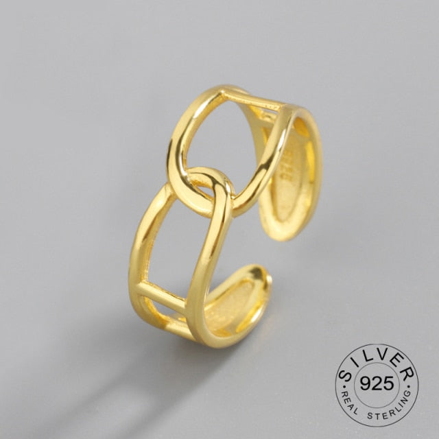 925 Sterling Silver Open Ring