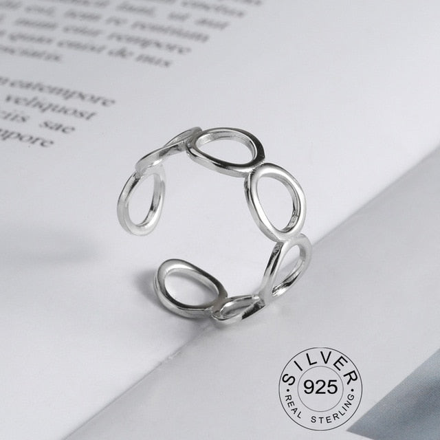 925 Sterling Silver Open Ring