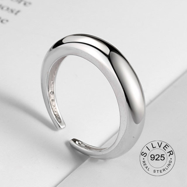 925 Sterling Silver Open Ring