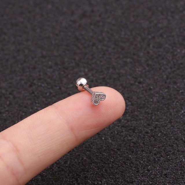 Stainless Steel Ear Piercing Barbell Earring