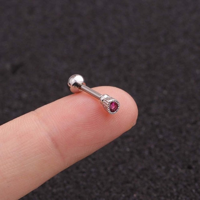 Stainless Steel Ear Piercing Barbell Earring