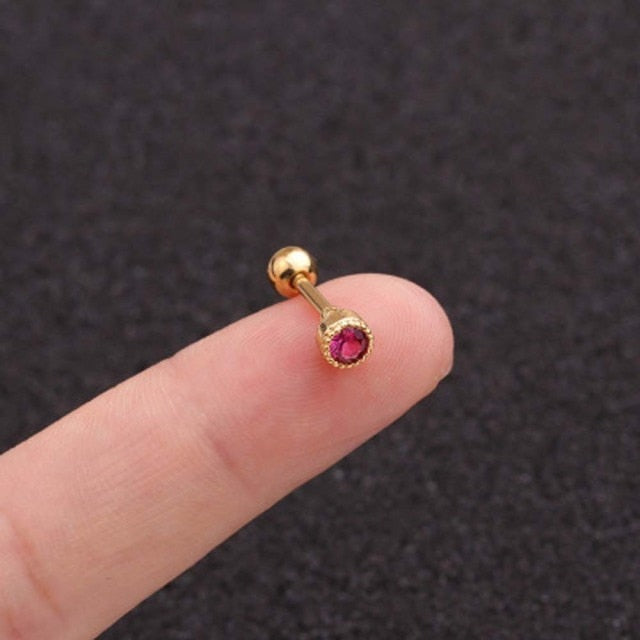Stainless Steel Ear Piercing Barbell Earring