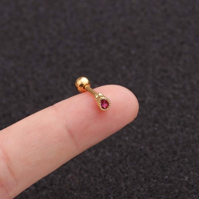 Stainless Steel Ear Piercing Barbell Earring