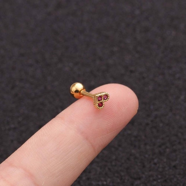 Stainless Steel Ear Piercing Barbell Earring