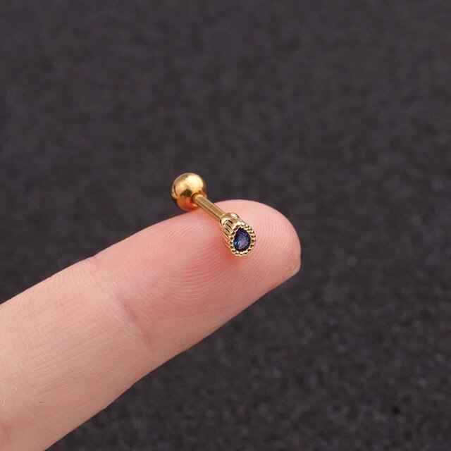 Stainless Steel Ear Piercing Barbell Earring