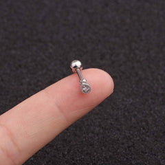 Stainless Steel Ear Piercing Barbell Earring